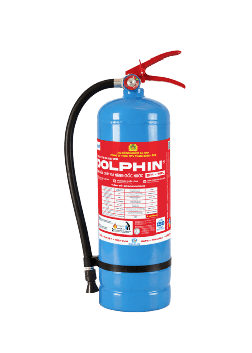 Bình chữa cháy gốc nước Dolphin DPA-T6PL (vỏ thép)